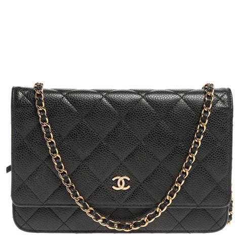 chanel caviar bag black|2019 CC Quilted Caviar Round Clutch With Chain crossbody bag.